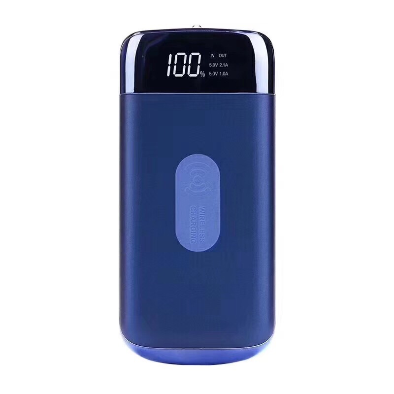 2020 New Arrivals Wireless 20000mAh Power Bank , Mobile Power Supply, Portable dual USB Battery